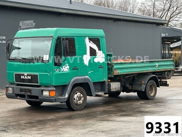 Three-way tipper van MAN 8.163 L2000 DoKa Dreiseitenkipper 7,49 t