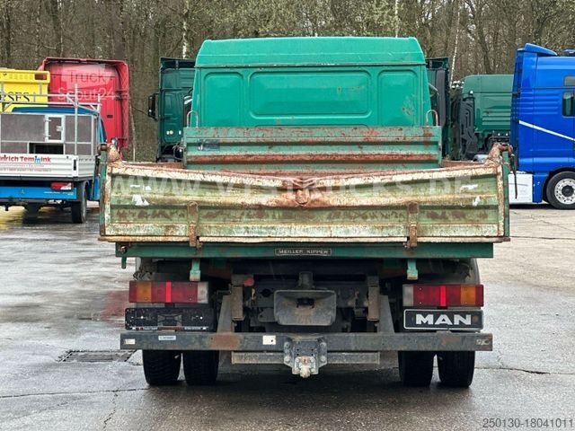 Three-way tipper van MAN 8.163 L2000 DoKa Dreiseitenkipper 7,49 t