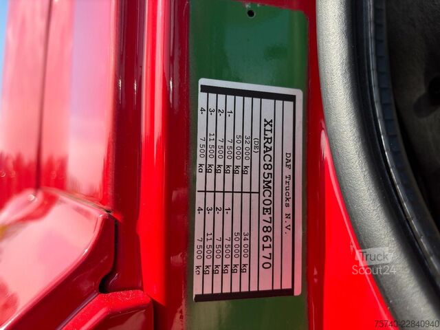 Автомобил с кран DAF CF 85.410 + PALFINGER PK 42502-- 6X EXT. + REMO...