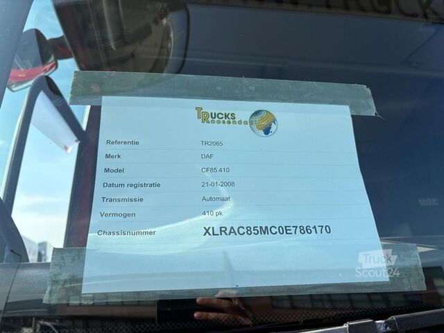 Автомобил с кран DAF CF 85.410 + PALFINGER PK 42502-- 6X EXT. + REMO...