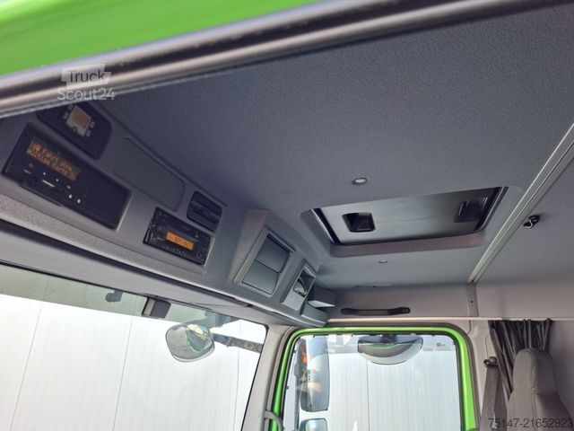 Platós teherautó ponyvával MERCEDES-BENZ 1624 L Atego 1 Liege Schiebeplane LBW Edscha AHK