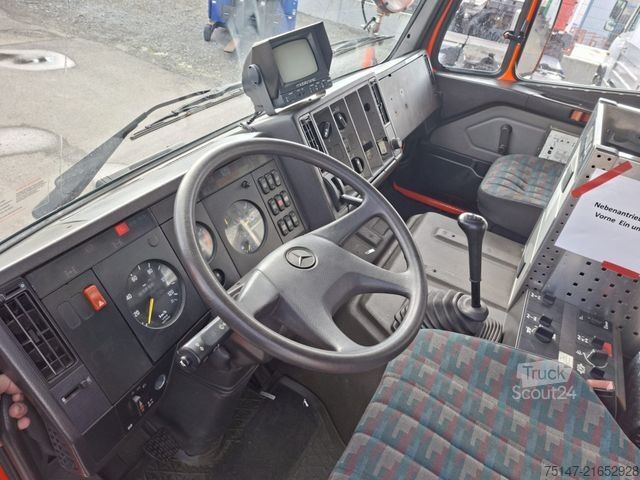 Kutu kamyonu MERCEDES-BENZ 1224 AF 4x4 SK Allrad Feuerwehr LF 16/12 Doka