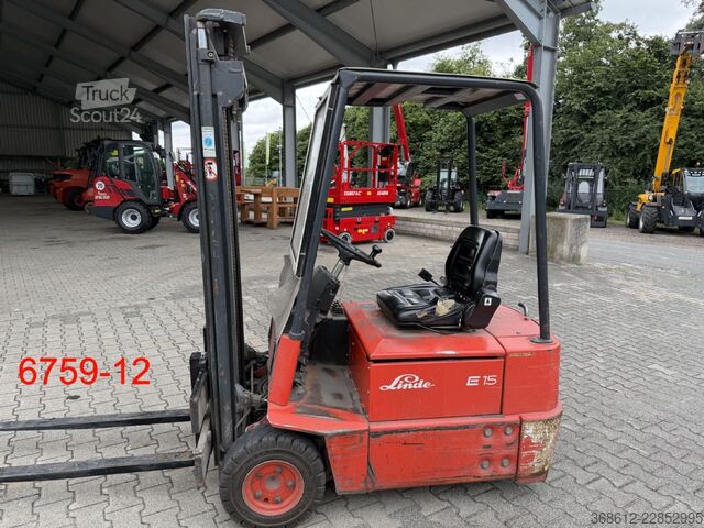 Фронтальний навантажувач вилковий Linde E 15