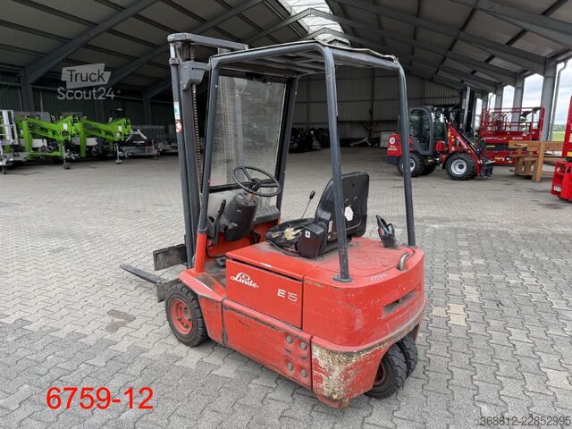 Фронтальний навантажувач вилковий Linde E 15