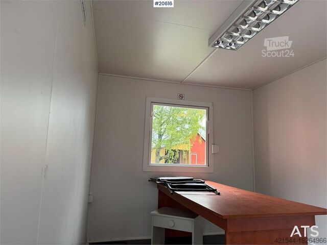 Mannskaps brakke m/ Oppholdsrom & WC Mannskaps brakke m/ Oppholdsrom & WC