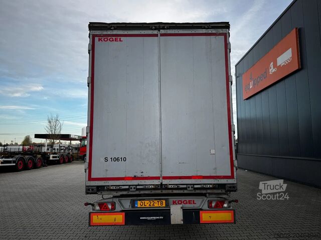 Schiebeplanen Kögel SAF INTRADISC, Internal height: 2.80m, NL-trailer