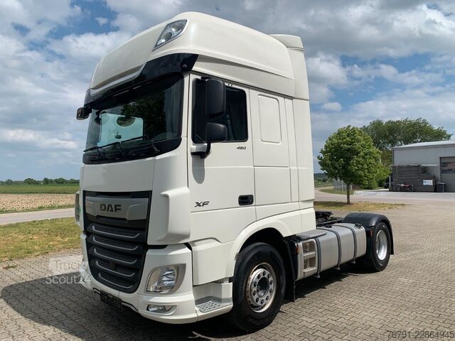 Standart çekici ünitesi DAF XF 480 FT_ ACC_ LDWS_ SSC_ MX-Brake_ PTO