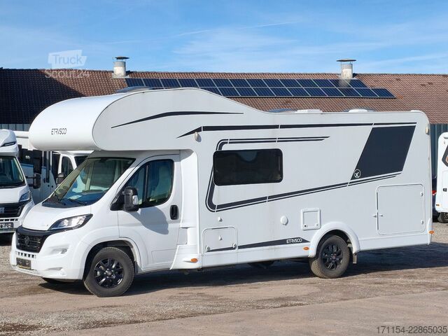 Alkovu-matkailuauto ETRUSCO A 7300 DB, Navi, Markise,Fahradträger