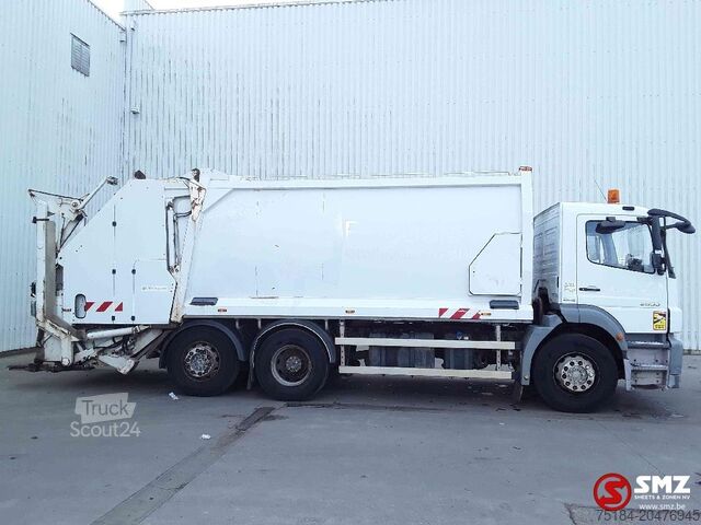 Garbage truck Mercedes Axor 2533 6x2 top