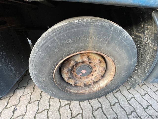 Open oplegger met zeil KÖGEL SN24 Plane Mega Edscha Hubdach Liftachse Überbr.