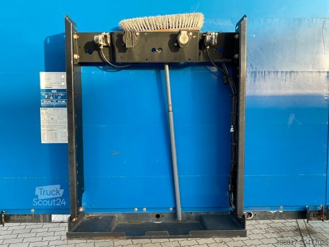 Open oplegger met zeil KÖGEL SN24 Plane Mega Edscha Hubdach Liftachse Überbr.