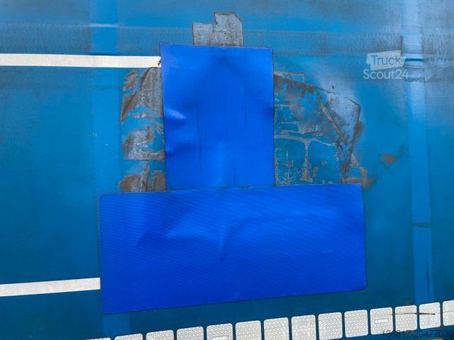 Open oplegger met zeil KÖGEL SN24 Plane Mega Edscha Hubdach Liftachse Code XL