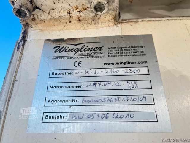 Italautó italáruszállító MAN TGX 26.440 Getränkekoffer Wingliner Retarder