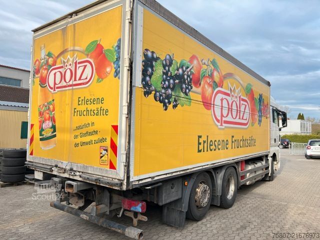 Autocamion transport băuturi MAN TGX 26.440 Getränkekoffer Wingliner Intarder