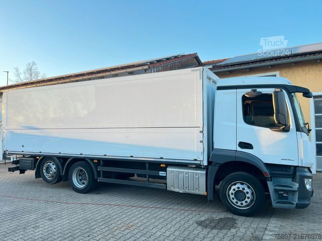 Italautó italáruszállító MERCEDES-BENZ Antos 2540 Schwenkwand  LiftLenk Stapleraufnahme