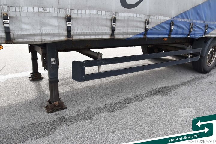 Otevřený návěs s plachtou SCHWARZMÜLLER Tautliner Zurringe Reserverad
