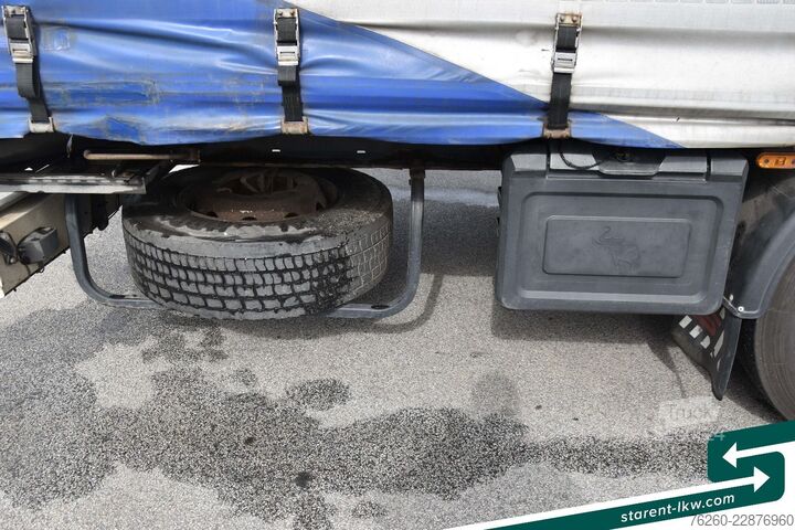 Otevřený návěs s plachtou SCHWARZMÜLLER Tautliner Zurringe Reserverad