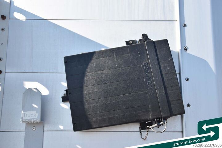 Odprta polprikolica s ponjavo SCHMITZ CARGOBULL Liftachse XL + Getränke + D.C. 9.5 Zertifikat