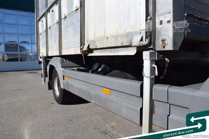 Viehtransporter MERCEDES-BENZ Atego 815 BDF-Viehaufbau + Kühlaufbau