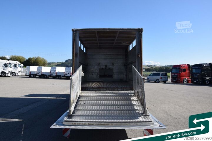 Viehtransporter MERCEDES-BENZ Atego 815 BDF-Viehaufbau + Kühlaufbau