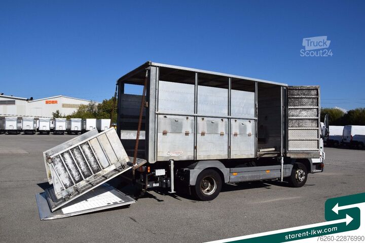 Viehtransporter MERCEDES-BENZ Atego 815 BDF-Viehaufbau + Kühlaufbau
