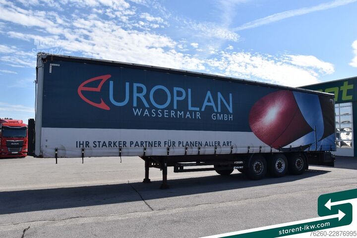Öppen semitrailer med kapell KÖGEL SAF-Achsen, XL Zertifikat, LED, TÜV 08.2027
