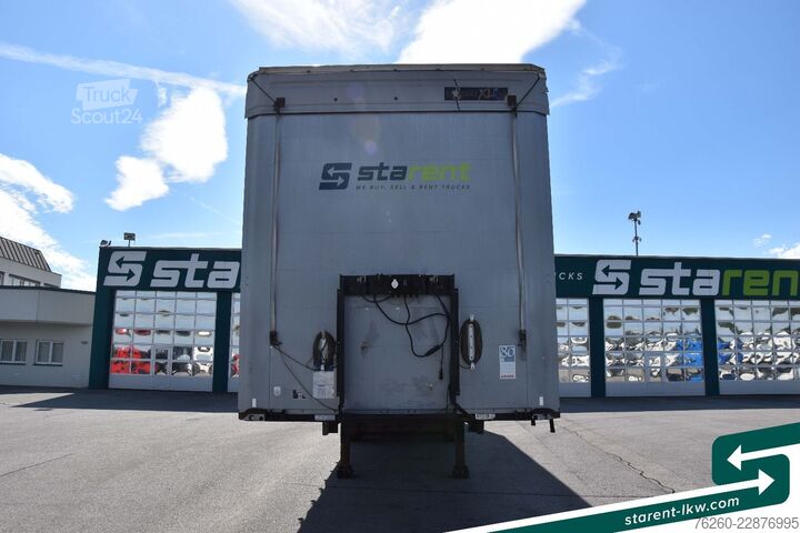 Öppen semitrailer med kapell KÖGEL SAF-Achsen, XL Zertifikat, LED, TÜV 08.2027