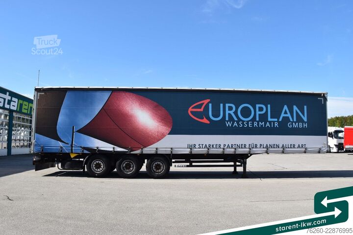 Öppen semitrailer med kapell KÖGEL SAF-Achsen, XL Zertifikat, LED, TÜV 08.2027