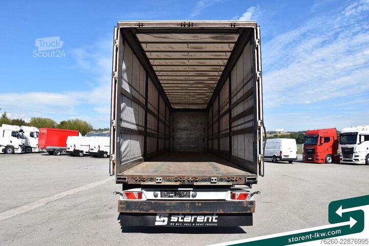 Öppen semitrailer med kapell KÖGEL SAF-Achsen, XL Zertifikat, LED, TÜV 08.2027
