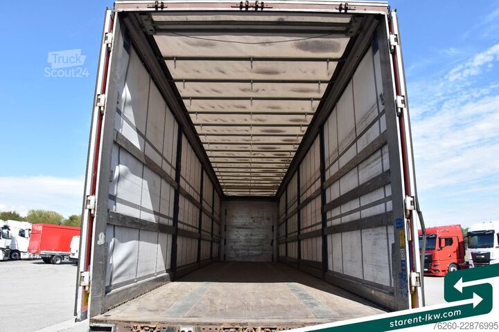 Öppen semitrailer med kapell KÖGEL SAF-Achsen, XL Zertifikat, LED, TÜV 08.2027
