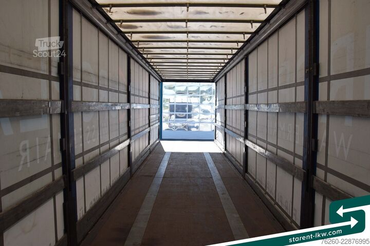 Öppen semitrailer med kapell KÖGEL SAF-Achsen, XL Zertifikat, LED, TÜV 08.2027