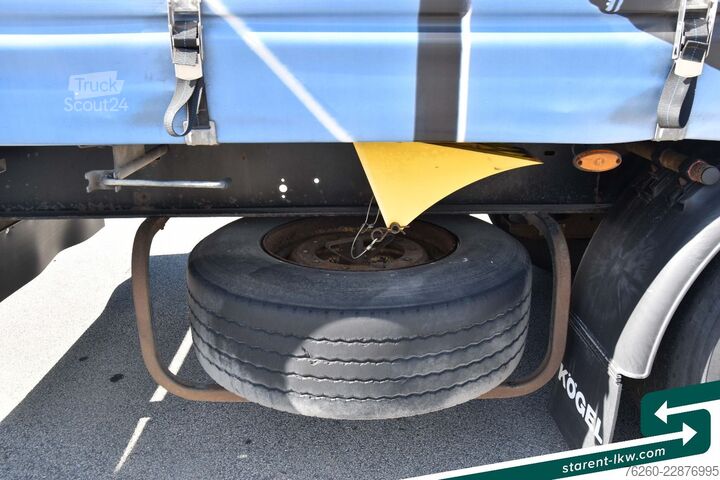 Öppen semitrailer med kapell KÖGEL SAF-Achsen, XL Zertifikat, LED, TÜV 08.2027