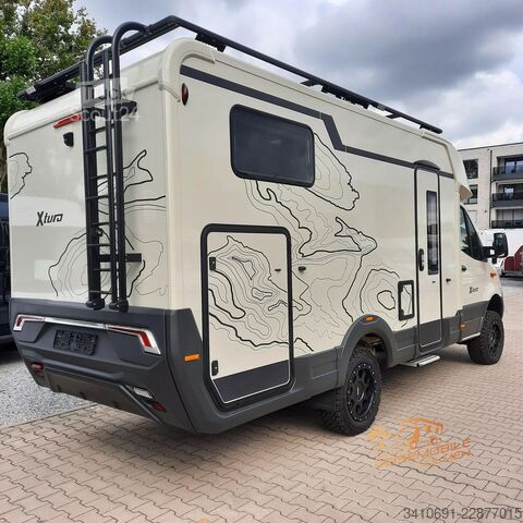 عربة تخييم شبه مدمجة Eura Mobil Xtura XT 686 EF alle Pakete Markise 18?Delta-F.