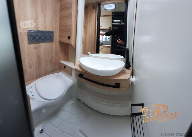 عربة تخييم شبه مدمجة Eura Mobil Xtura XT 686 EF alle Pakete Markise 18?Delta-F.