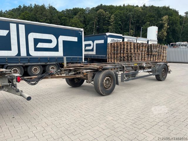 Remorque à châssis interchangeable SCHMITZ CARGOBULL Gotha AFW 18 BDF-Lafette