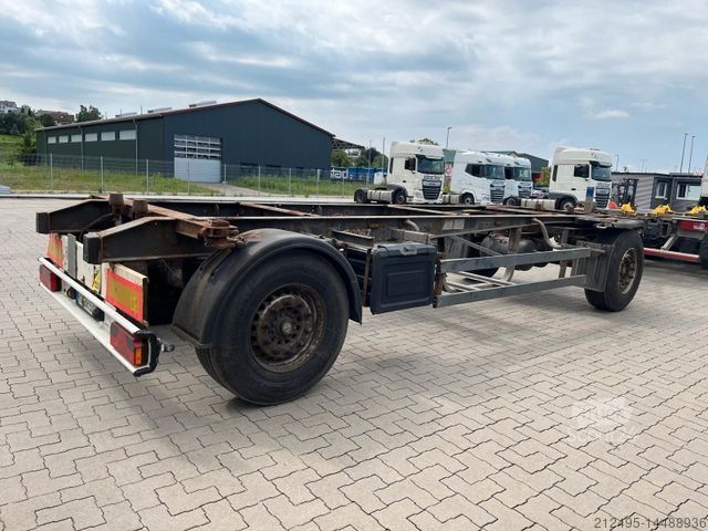 Remorque à châssis interchangeable SCHMITZ CARGOBULL Gotha AFW 18 BDF-Lafette