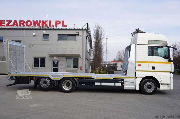Autocamion cu macara / 2 unități MAN TGX 26.470 tow truck / NEW galvanized