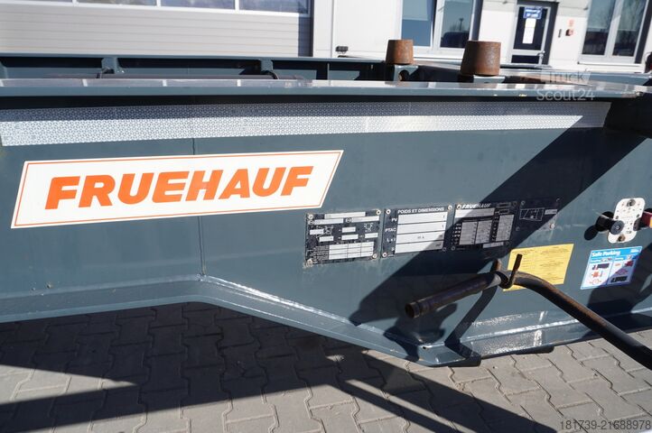 BDF pótkocsi Fruehauf BDF trailer / 2021 / SAF axles