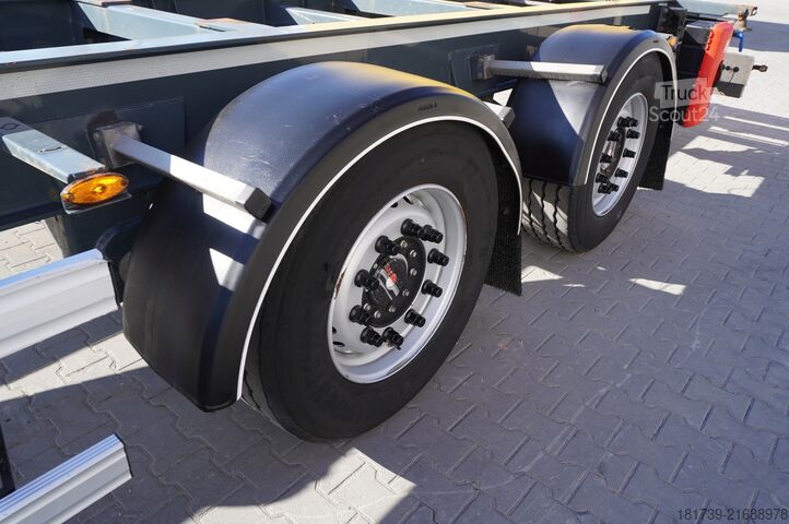 BDF pótkocsi Fruehauf BDF trailer / 2021 / SAF axles