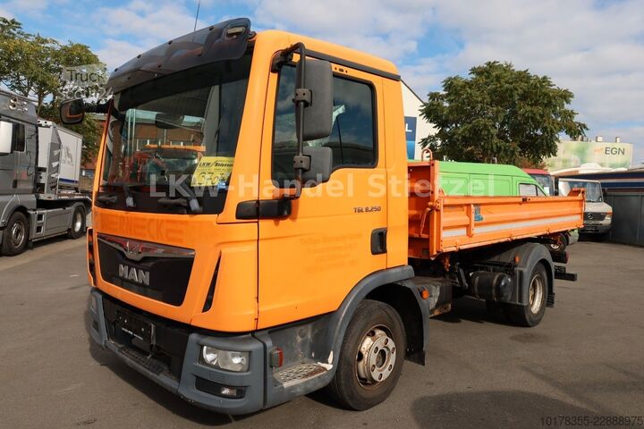 Φορτηγό ανατρεπόμενο βαν MAN TGL 8.250 4x2 BB Meiller-Kipper, Klima, AHK (2x)