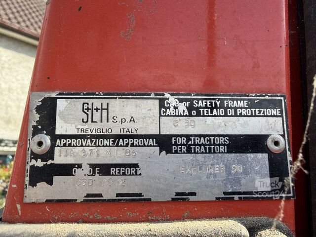 Трактор SAME SAME TURBO EXPLORER 90 VDT ORIGINAL 2 x ZAPFW.