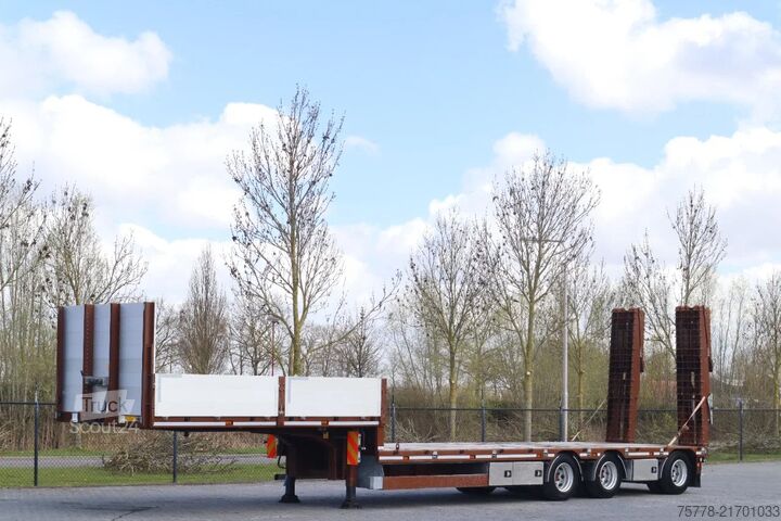 Daļēji zemas kravnesības iekrāvēji HRD STLM 3N | 3-AXLE | SLIDING RAMPS | STEER & LIFT...