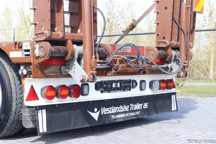 Daļēji zemas kravnesības iekrāvēji HRD STLM 3N | 3-AXLE | SLIDING RAMPS | STEER & LIFT...