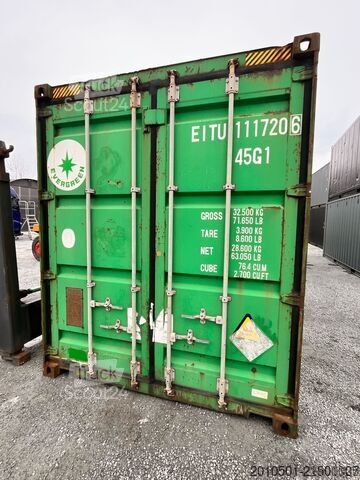  40 Fuß High Cube Seecontainer CONTAINER CSC dicht geprüft Lagercontainer Garage