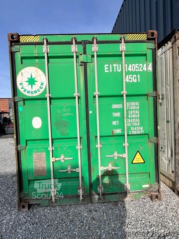  40 Fuß High Cube Seecontainer CONTAINER CSC dicht geprüft Lagercontainer Garage