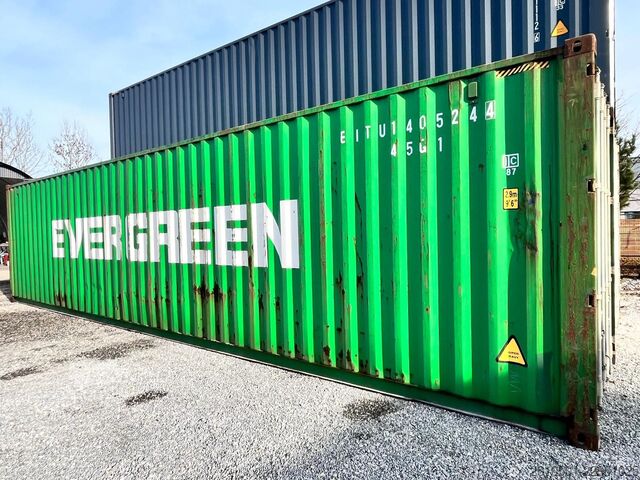  40 Fuß High Cube Seecontainer CONTAINER CSC dicht geprüft Lagercontainer Garage