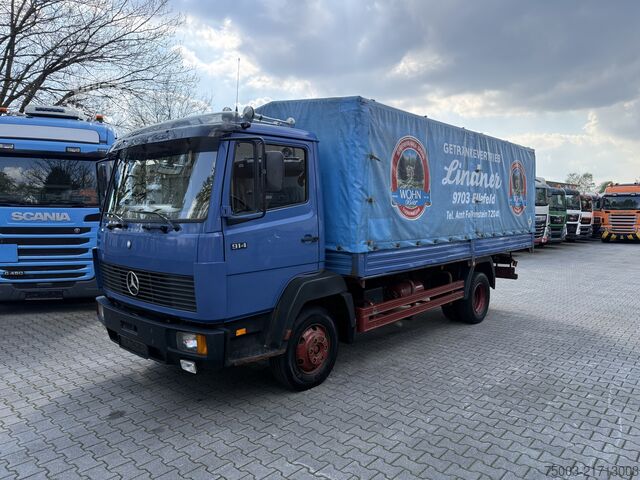 Transporter mit Pritsche & Plane Mercedes-Benz LK 914/ 814 Oldtimer