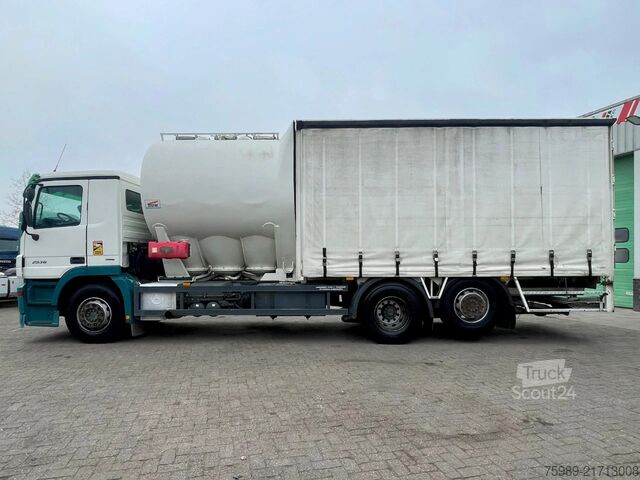 Silo Mercedes-Benz Actros 2536 SILO / TILT , RETARDER, PTO, TPU AXLES