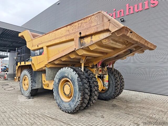 Döngölő teherautó Caterpillar 770 German Machine Full History!