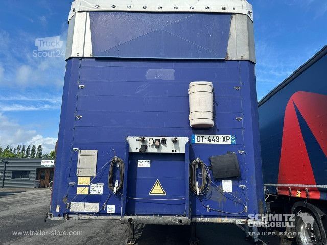 Semi-reboque aberto com lona Schmitz Cargobull Curtainsider Mega